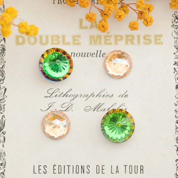 夏とヴィンテージパーツとくらし、アイリスガラスとヴィトレイル*ヴィンテージパーツ入荷日記