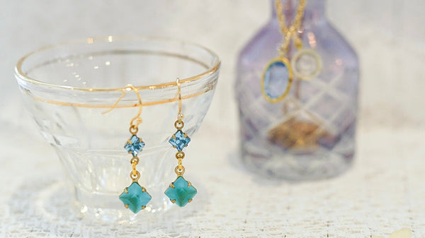 アクアブルーのスタイルコーディネート*レミース自由が丘