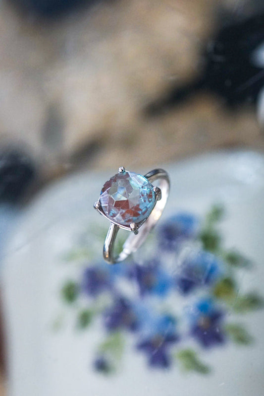 幻想的な美しさ 10mmのヴィンテージサフィレット