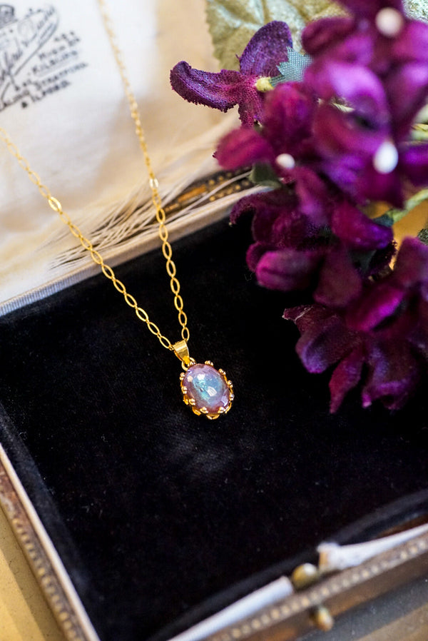 ハニカムカットのアンティークサフィレット