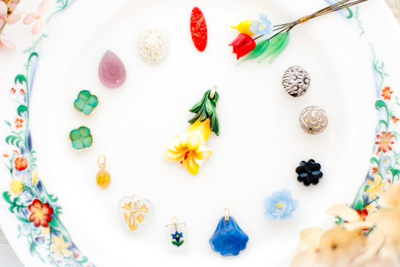 お花ヴィンテージパーツ特集｜ヨーロッパ買い付けの秘蔵フラワーコレクション