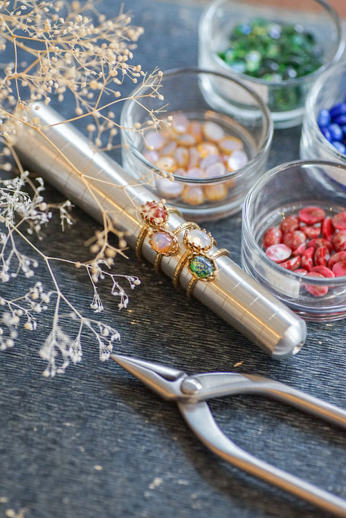 小さなサイズ感が可愛いカボション✨