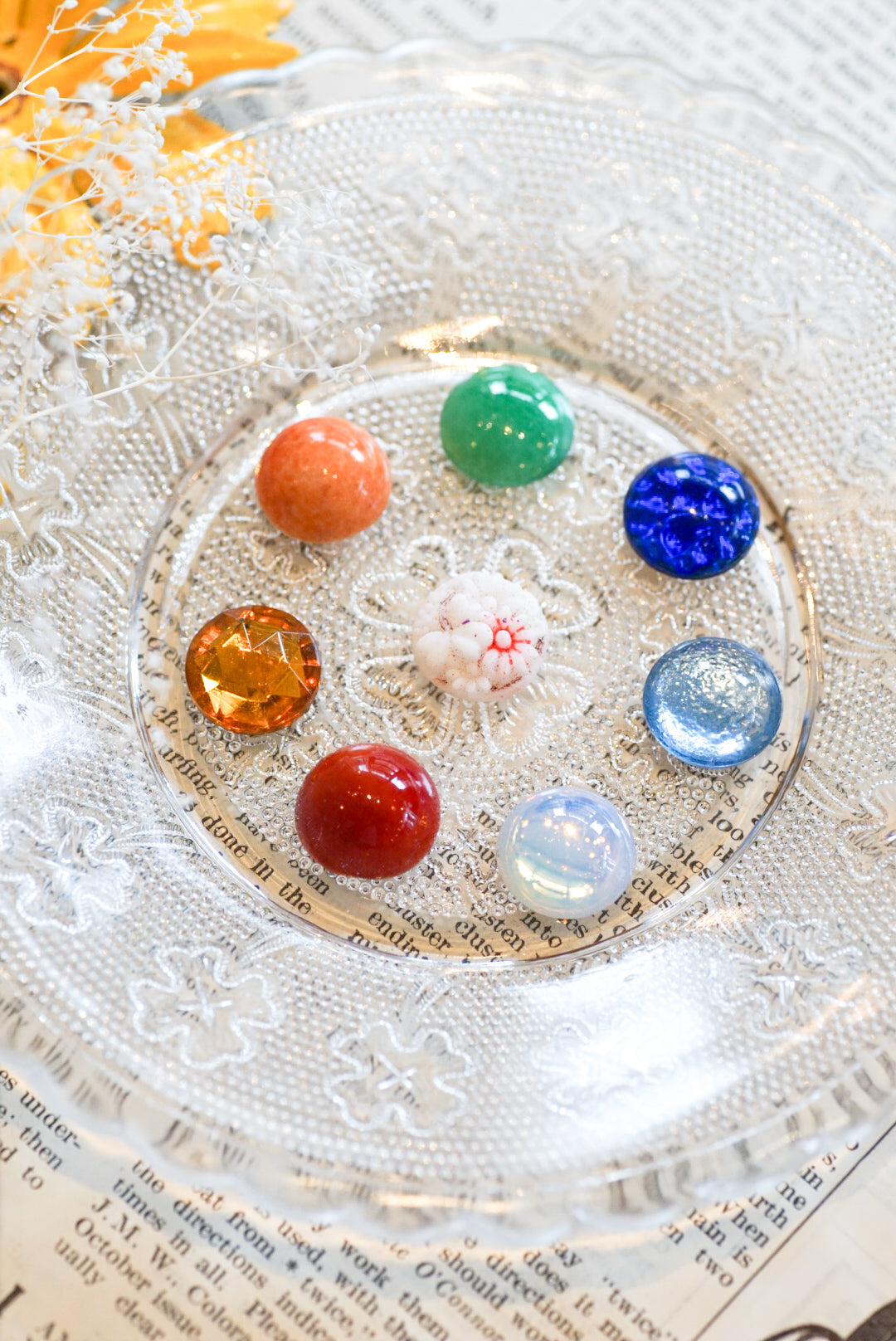 ヴィンテージカボション15mm